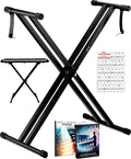 Finesse Keyboard Standaard - Verstelbaar - Statief - Piano Standaard - Toetsenbord Standaard - afbeelding 1